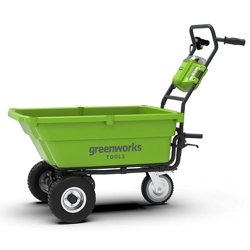 vendita online Carriola semovente a batteria 40v solo corpo macchina Motozappe, motocoltivatori, motocarriole Greenworks